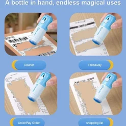 Unboxing-Messer mit Thermo-Papierradierer – Vielseitiges Werkzeug zum Basteln und Verpacken