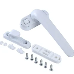 Universal Door Lock Handle - Secure Window Lock Mechanism