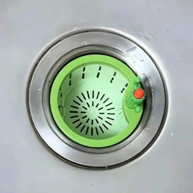 Universal-Abflussfilter in Kaktusform – verstopfungssicheres Küchenspülensieb