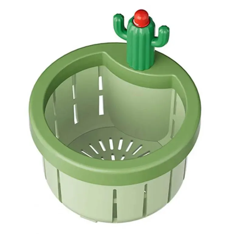 Universal-Abflussfilter in Kaktusform – verstopfungssicheres Küchenspülensieb