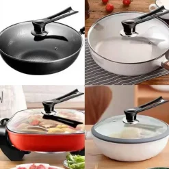 Universal-Ersatzknopf für Topfdeckel mit Verbrühschutz für Kochgeschirr