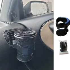 Universal-Getränkehalter für die Lüftungsöffnungen im Auto – verstellbarer Getränke-Organizer für Fahrzeuge