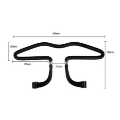 Universal-Reise-Kopfstützen-Kleiderbügel - Schwenkhaken-Organizer