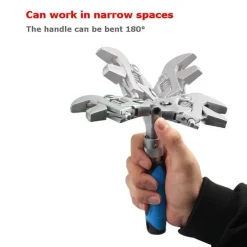 Universal-Verstellschlüssel – Multifunktionswerkzeug für Haus und Auto