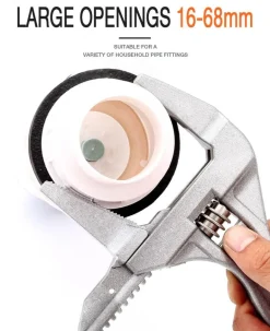 Universell verstellbares Aluminium-Schraubenschlüsselwerkzeug – Multifunktions-Steckschlüssel