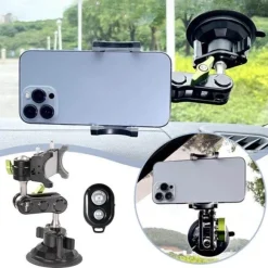 Universelle Autotelefonhalterung - Superstarke Saughalterung