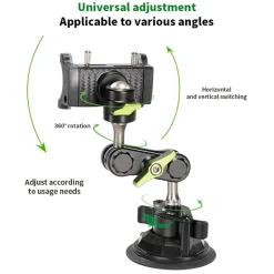 Universelle Autotelefonhalterung - Superstarke Saughalterung