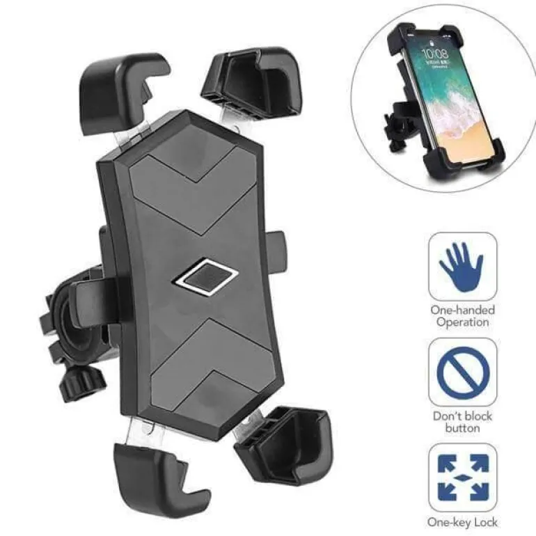 Universelle Fahrrad-Telefonhalterung – 360° verstellbare Smartphone-Halterung