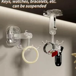 Universeller drehbarer Wandhaken - Sechs-Krallen-Aufhänger