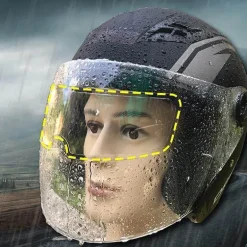 Universelles Antibeschlag-Motorradhelm-Regenschutzvisier