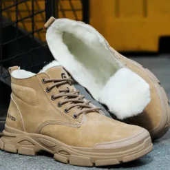Unverwüstliche Winterstiefel - Warme, rutschfeste Sicherheitsschuhe