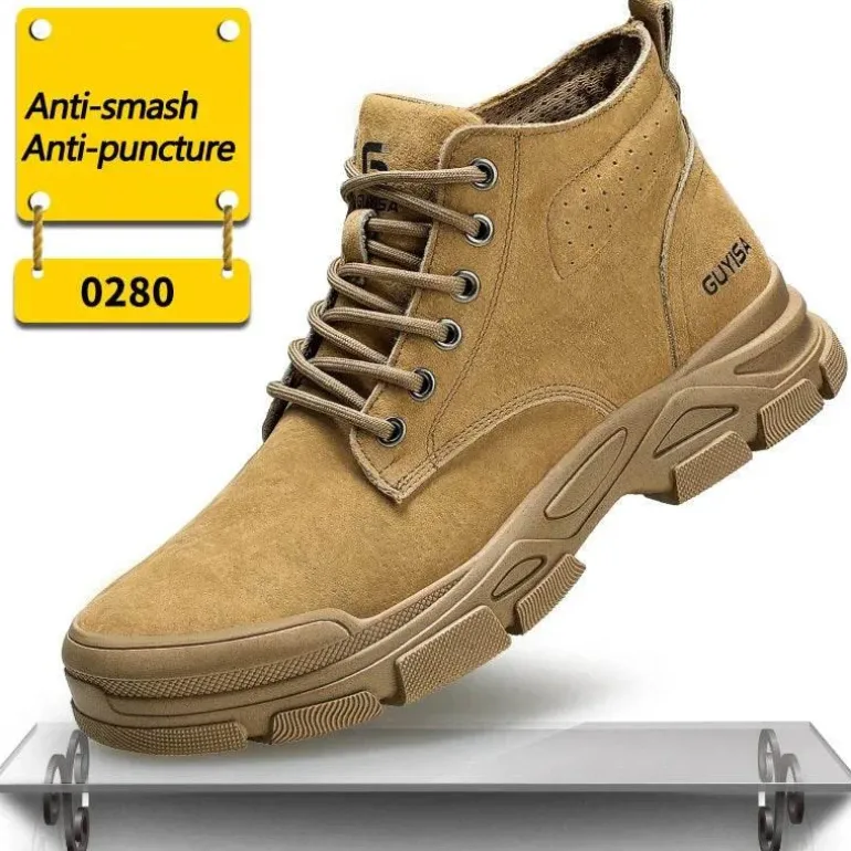 Unverwüstliche Winterstiefel - Warme, rutschfeste Sicherheitsschuhe
