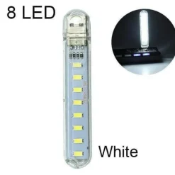 USB Mini LED Buchleuchte - Tragbare Leselampe