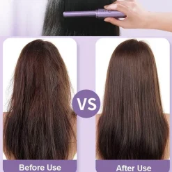 USB Smart Heat Haarglätterkamm - Tragbares Styling-Tool aus Eisen