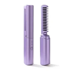 USB Smart Heat Haarglätterkamm - Tragbares Styling-Tool aus Eisen