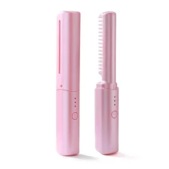 USB Smart Heat Haarglätterkamm - Tragbares Styling-Tool aus Eisen