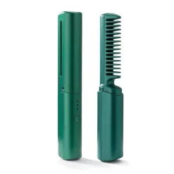 USB Smart Heat Haarglätterkamm - Tragbares Styling-Tool aus Eisen