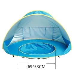 UV-schützendes wasserdichtes Strandzelt für Kinder