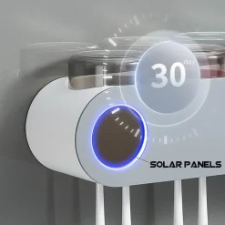 UV-Zahnbürsten-Desinfektionsmittel - Badezimmer-Organizer-Halter