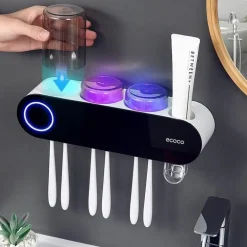 UV-Zahnbürsten-Desinfektionsmittel - Badezimmer-Organizer-Halter