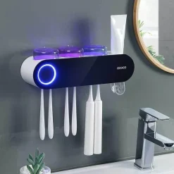 UV-Zahnbürsten-Desinfektionsmittel - Badezimmer-Organizer-Halter