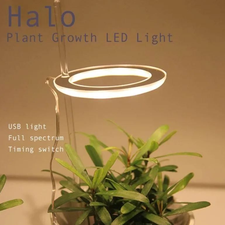 5V LED Plant Light - Indoor Grow Lamp for Gardening