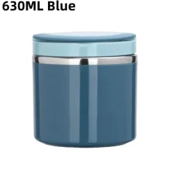 Vakuum-Suppenschüssel aus Edelstahl – tragbare, versiegelte Lunchbox mit Griff