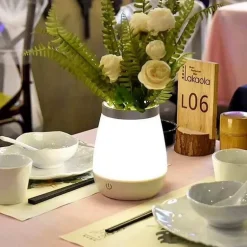 Vase Nachtlampe - Dekoratives Tischlicht