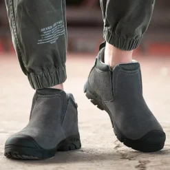 Verbrühungssichere, isolierte, langlebige, unzerstörbare Arbeitsschuhe zum Hineinschlüpfen