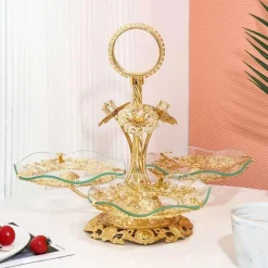 Vergoldeter Tortenständer – Eleganter Dessertständer