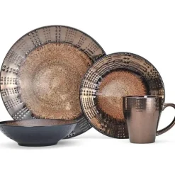 Verona 16-teiliges Geschirrset in verschiedenen Farben für elegantes Essen