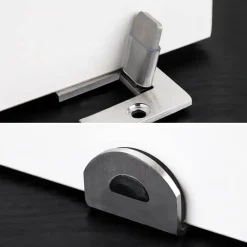 Versteckter Türstopper – Sicheres Edelstahldesign
