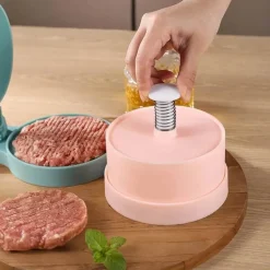 Verstellbare Burger-Patty-Presse mit Antihaftbeschichtung – Premium-Grillwerkzeug