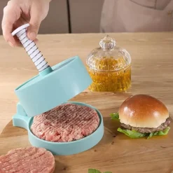 Verstellbare Burger-Patty-Presse mit Antihaftbeschichtung – Premium-Grillwerkzeug