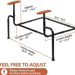 Verstellbare Couch-Hilfsschiene für Senioren – Sicherheits-Stehhilfe
