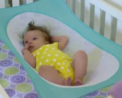Verstellbare Hängematte für Babybetten – Abnehmbare Schlaflösung für Kleinkinder