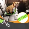 Verstellbare Hunde-Autoleine - Atmungsaktive Sicherheitsleine für Haustiere aus Mesh