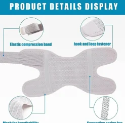 Verstellbare Kniebandage – Atmungsaktiver Stabilisator