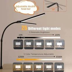 Verstellbare LED-Schreibtischlampe - Augenschutz-Leselicht