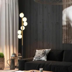 Verstellbare moderne Stehlampe – zeitgenössische Beleuchtungsvorrichtung