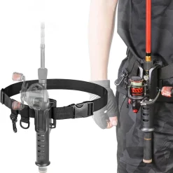 Verstellbarer Angelrutenhaltergürtel - Angelzubehör