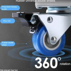 Verstellbarer, beweglicher Standfuß für Haushaltsgeräte