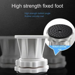 Verstellbarer, beweglicher Standfuß für Haushaltsgeräte