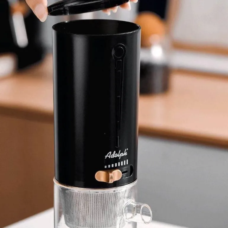 Verstellbarer Cold Brew-Kaffeebereiter aus Glas – Filterkaffeemaschine