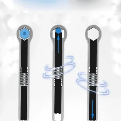 Verstellbarer Doppelkopfschlüssel - Multifunktionswerkzeug