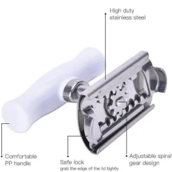 Verstellbarer Easy Jar Opener aus Edelstahl
