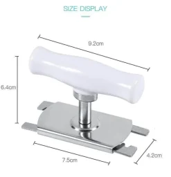 Verstellbarer Easy Jar Opener aus Edelstahl
