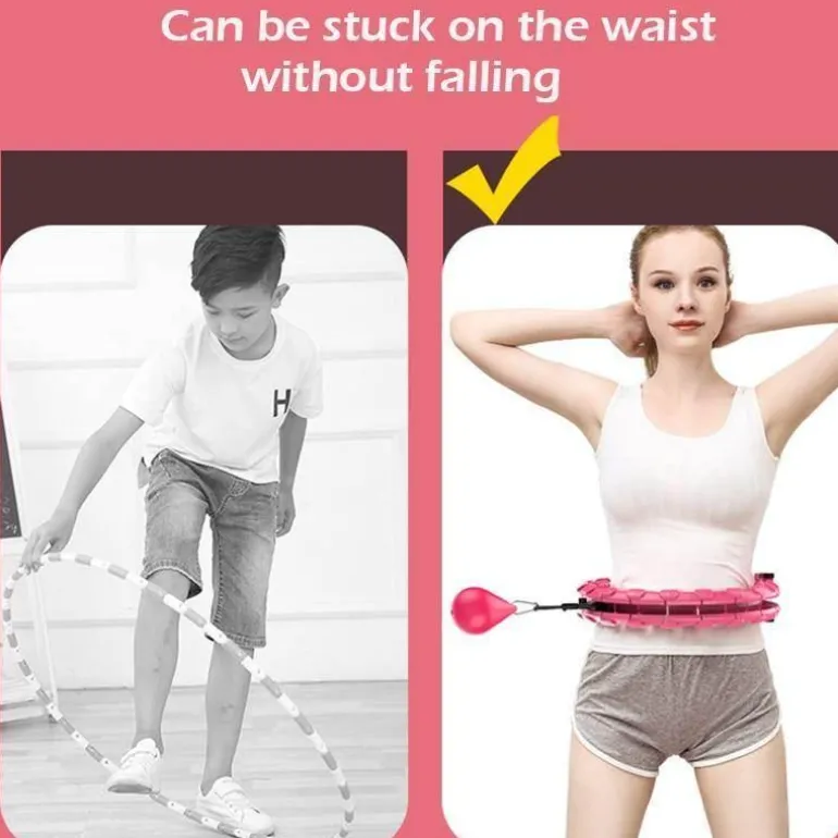 Verstellbarer Hula Hoop – Fitness- und Taillentrainer für Workouts