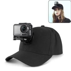 Verstellbarer Hut mit Kamerahalterung – Action-Kappe für Outdoor-Abenteuer