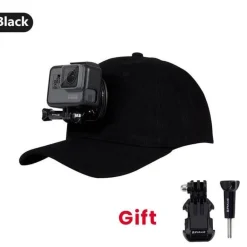 Verstellbarer Hut mit Kamerahalterung – Action-Kappe für Outdoor-Abenteuer